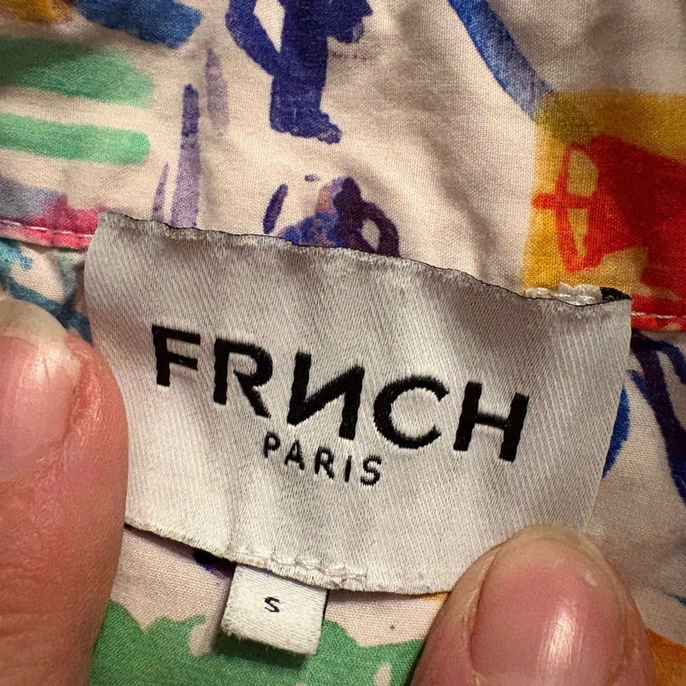 FRNCH Vibrant Artistic Shirt - Picture 4 of 7